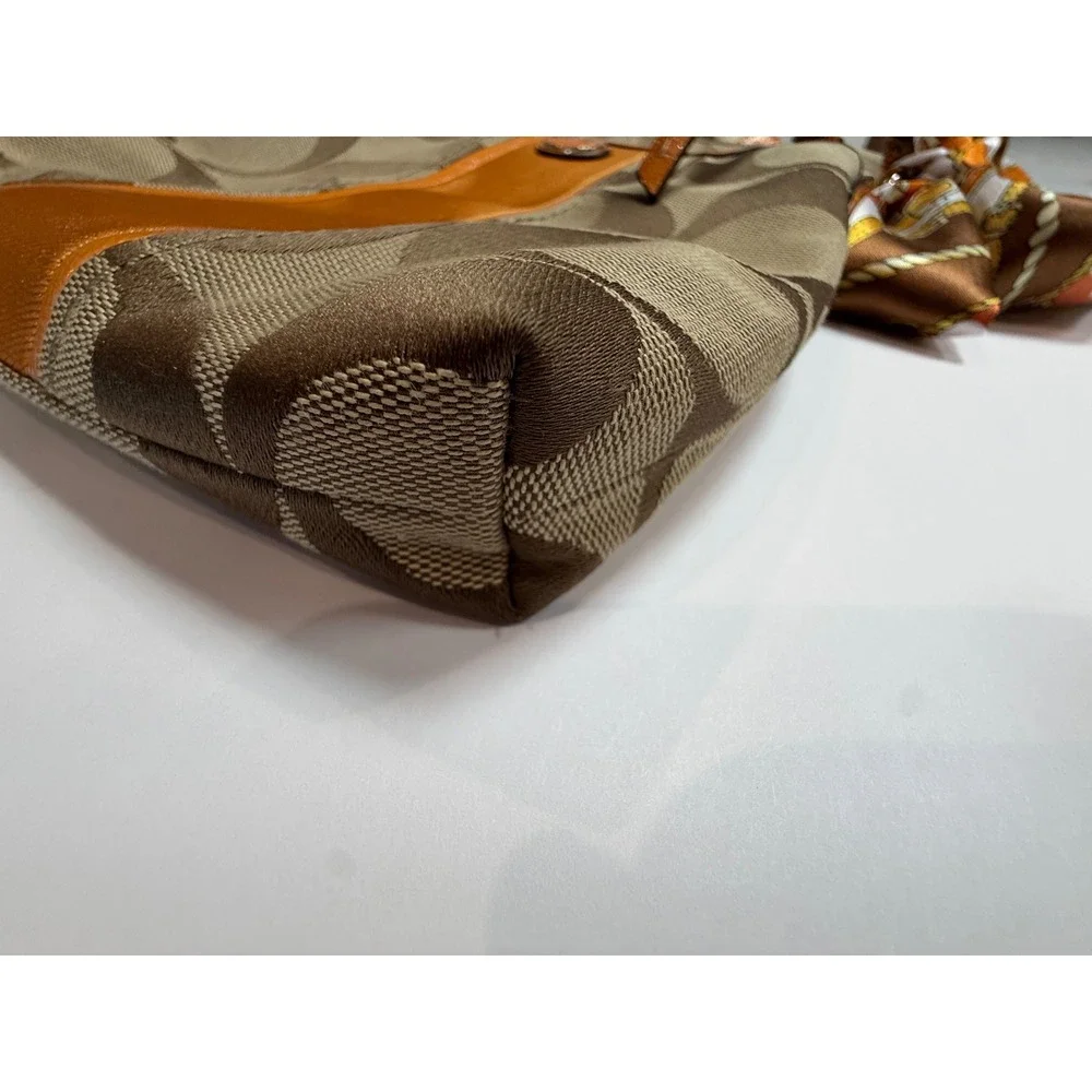 Vintage Coach Monogam Crossbody